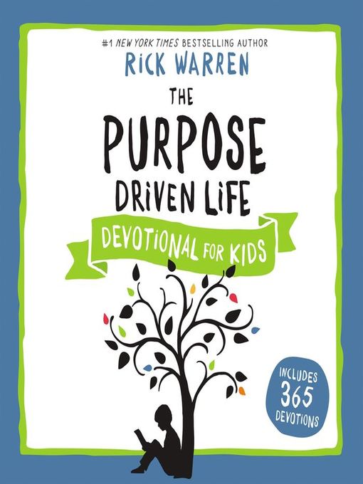 Title details for The Purpose Driven Life Devotional for Kids by Rick Warren - Wait list